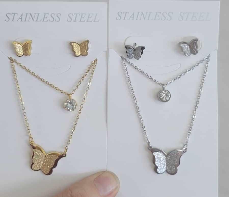 Necklace and earring 